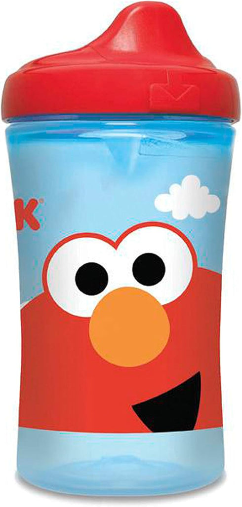 NUK Sesame Street Hard Spout Cup, 10 Oz, 2 Pack – BPA Free, Spill Proof Sippy Cup for Kids