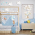 12 78 Yinder Sheet Pcs Bear Highland Cow Wall Decals Cute Highland Cow Sticker Nursery Baby Wall Decor for Kids Girls