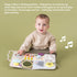 13 3D Taf Toys Newborns & Toddlers Busy Board with Music & Lights Montessori Activities Baby Safe Mirror, Activities