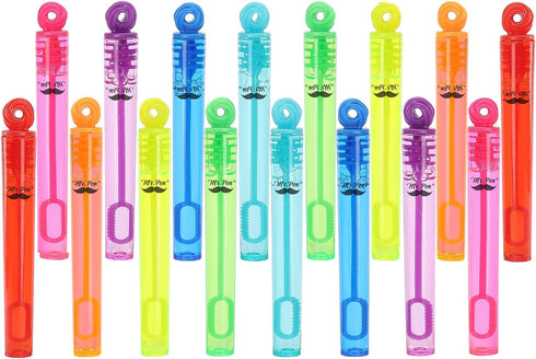 Mr. Pen- Mini Bubble Wands, 4 Inch, 16 Pack Colorful Party Favors for Kids