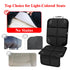 600D 2pcs) Meolsaek Car Seat Protector for Child Car Seat, Durable Fabric Waterproof Car Seat Cover with Thick Pad