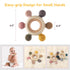 Baby Teething Toys for 0-6 Months, BPA Free Sensory Toys for Babies, Newborn Infant Gifts for 1 Year Old
