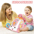 Toddler Toys for 1+ Year Old Girls - Music Learning Toys with Car, Sound, Lights, Multi-Functional Birthday Gift