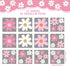 12 TaoBary Sheet Daisy Wall Sticker Decal Removable Cute Daisy Bedroom Room Decor Flower Wall Sticker Pink White Flower