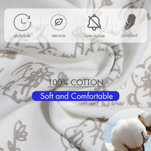 4-Pack 0-3 100% Organic Baby Swaddle Sleep Sacks, Swaddles for Newborns Baby Essentials, Infant Months, Cotton Soft