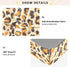 Bseiialft 52 28 Abstract Leopard Print Crib Sheets for Boys Girls Soft and Breathable Cotton Baby Sheets for Standard