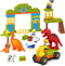 Kids Classic Brick Set Toys for 2-7 Year Old Boys, Dinosaurs, Cars, Figures, Educational Interactive DIY Toy