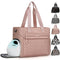 Pritent Diaper Bag Tote for Working Mom, Large Travel Diaper Tote for