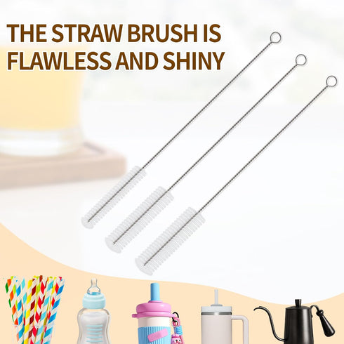 PeiTuSengJin 10-Piece Set 1 6 1 3-in-1 1 1 Bottle Brush Cleaning Multi-Purpose Brush Straw Cleaning Brushes Brush