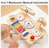 9-in-1 Set, 1-3, WINYGZ Baby Drum Low Noise Montessori Musical Instruments for Toddlers Safe & Durable Wooden Music