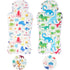 Suzile 2 Pcs Baby Gel Car Seat Cooler Pad, Universal Breathable Stroller Cooling Mat
