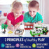Liberty Imports Dairy Farming Toys Set with 23 Pieces, Farm Animals, Figures, and Accessories for Kids