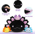MaoGoLan 4Pcs Giant Axolotl Plush Set, 23.5" Ultra Soft Stuffed Animals with 3 Babies, Gift for Kids & Teens