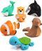 Tub Works Marine Mold Free Bath Toys, 6 Pack | Sealed, No