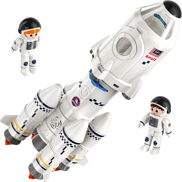 TEMI Space Toys for kids 3-5 5-7 8-10 - Rocket Ship Toys