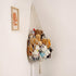 Upgrade Stuffed Animal Storage Organizers, Toy Hammock Corner Hanging Net for Plush Toy Display, Wall-Mounted (Cream)
