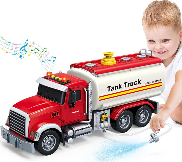 SpringFlower Toy Truck, Boy Toy for 3 4 5 6 Year Old