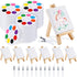 Watercolor Paint Sets 8 Colors Watercolor with 3 x 3 Inch Gift