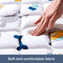 71" 59", Tummy Baby Play Mat X Premium Thicken Foam One-Piece Crawling Mat, Extra Large Non-Slip Cushioned Activity