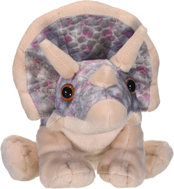 Wild Republic 10893 Triceratops Plush, Dinosaur Stuffed Animal, Gifts for Kids, Cuddlekins