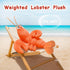 23" 3.3 Niuniu Daddy | Pound Lobster Weighted Stuffed Animals for Kids Adults, Large Lobster Weighted Plush Toys Animal