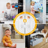 6 Pack Fridge Locks for Kids, Cabinet Locks Baby Proofing, Child Proof Refrigerator Lock for Safety, Baby Locks for