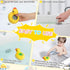 Thermometer-IP68 Rechargeable Baby Bath Waterproof-BPA-Free Bath Thermometer Baby Safety-Fast Temperature Reading