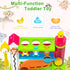 VOILBTOY 1-2 12-18 1-3,Birthday 1+ Musical Toy for Year Old Boys,Educational Baby Toys Months,Ball Drop Toy