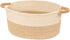ELIDANTE Woven Basket for Toys, Blankets & Gifts Empty ,Cotton Rope Storage Basket