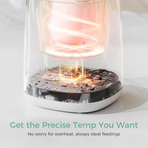 Momcozy Bottle Warmer, Fast Bottle Warmers for All Bottles with Timer, Accurate Temperature Control and Automatic