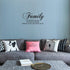 Family Like Branches on a Tree Wall Sticker, Removable Home Decor Art Stickers (Family Tree)