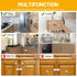 TRILINK Cabinet Locks for Babies - 10 Pack Baby Proofing Safety Locks for Cabinets, Fridge, Strong Adhesive, No Drilling