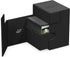 Ultimate Guard Flip 'n' Tray 133+ Deck Case for 133 Double-Sleeved TCG Cards + Dice Tray, Black