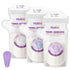 Nuliie 100pcs Temp-Sensing Breastmilk Storage Bag, Huge Temp-Sensing Icon & Locking Clamp,
