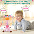 10 MIAODAM Dancing Giraffe Singing Children's Song, Stuffed Baby Toy Repeats What You Say, Christmas Colorful Glowing