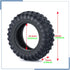 4PCS Rubber Micro RC Tires, 42mm for Kyosho Mini Z 4x4 Tires, 1/18 Scale, 1/24 Scale