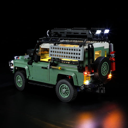 Lightailing LED Lighting Kit for Lego 10317 Land-Rover Classic Defender 90, Model Not Included