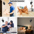 JAIOTlink 2K 2.4/5GHz 360 2-Way Security Camera Wired, Home WiFi Camera, PTZ Baby Monitor with Color Night Vision