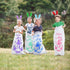 18PACK Easter Party Games for Kids, Potato Sack Race Bags, Bunny Ears, Egg and Spoon Race Games for Easter
