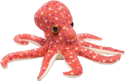 Wild Republic Octopus Plush - Stuffed Animal, Hug’ems 7 inch Plush Toy, Gifts for Kids