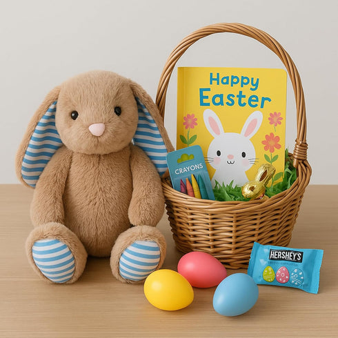 Rabbit Bunny Stuffed Animals Plush Toys - Birthday, Bedtime, Christmas, Easter Gifts for Kids Boys Girls