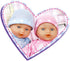 Lissi 11" Set Twin Baby Dolls with Accessories