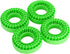 INJORA Silicone Rubber Insert Foam for 1.9" Wheel Tires, 118-122mm 4.75" OD, Large Green