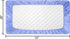2 Pack Satin Soft Crib Sheet for Baby - Silky Mattress Sheet Blue and Green Unisex 52"x28"x8" Fitted Sheets
