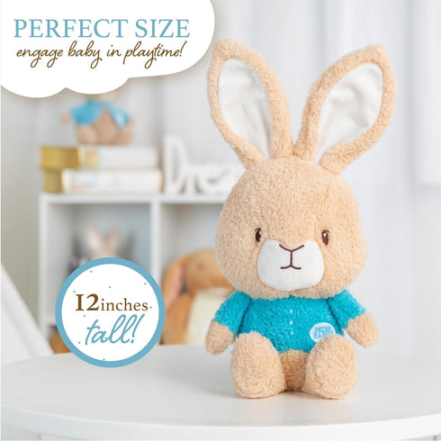 KIDS PREFERRED Beatrix Potter Peter Rabbit Cuteeze Bunny - 12 Inch Soft Plush Toy for Baby and Toddler