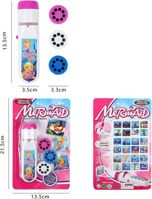 Georgie Porgy Children Projector Toys - Educational Science Set Wall Ceiling Tent Torch Flashlight for Kids