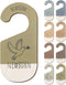 ITDYB Baby Closet Dividers for Clothes Organizer - Set of 8 Wooden Double-Sided
