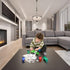 Set, 4 FIVEDAOGANG Small Friction Powered Garbage Truck Toys Includes Front Load Dumpster, Trash Bins and Trash