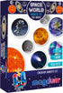 magdum 22 Solar System Fridge Magnets for Kids - - Realistic Space Magnets for Toddlers - Real Refrigerator Magnets
