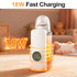 KLOMBIO 6000 Portable Bottle Warmer, Equipped with a mAh Battery, Suitable for Dreastfeeding and Formula Feeding